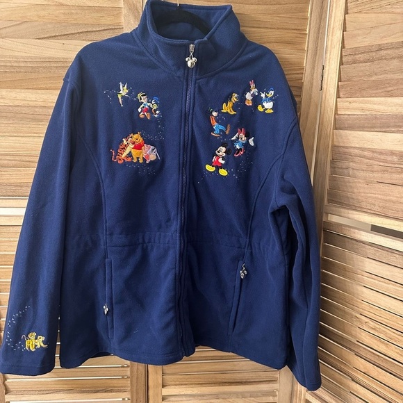 Disney Bradford Exchange Women’s Fleece Jacket Size 2 X - Picture 1 of 5
